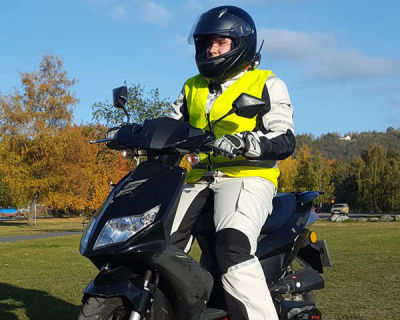 Mopedkurs i Kungsbacka